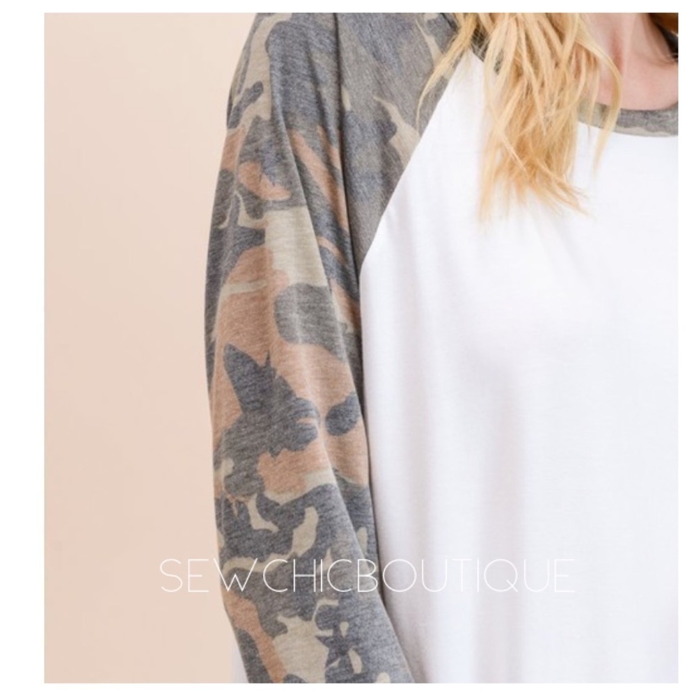 Camouflage Soft Perfect Raglan - Picture 3 of 4